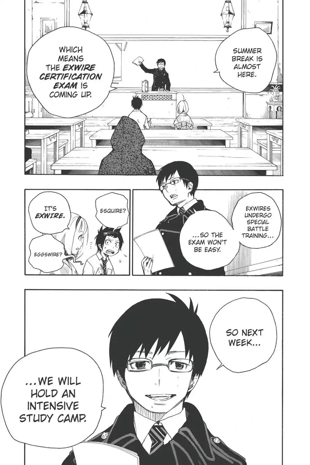 Ao no Exorcist Chapter 5 page 5 - Chapter 5: Flock of Plovers