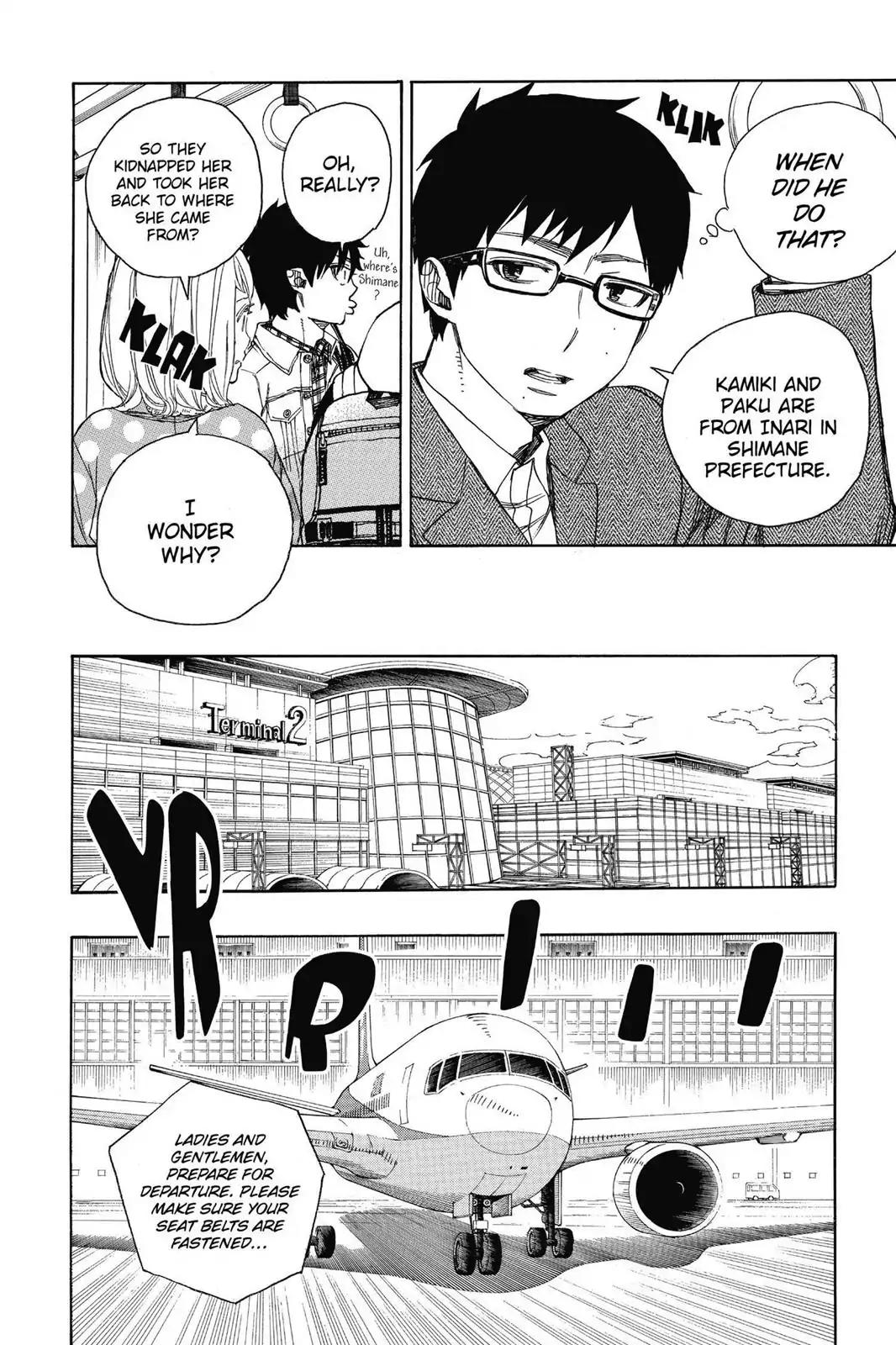 Ao no Exorcist Chapter 50 page 10 - Chapter 50: The Most Important Thing to Me