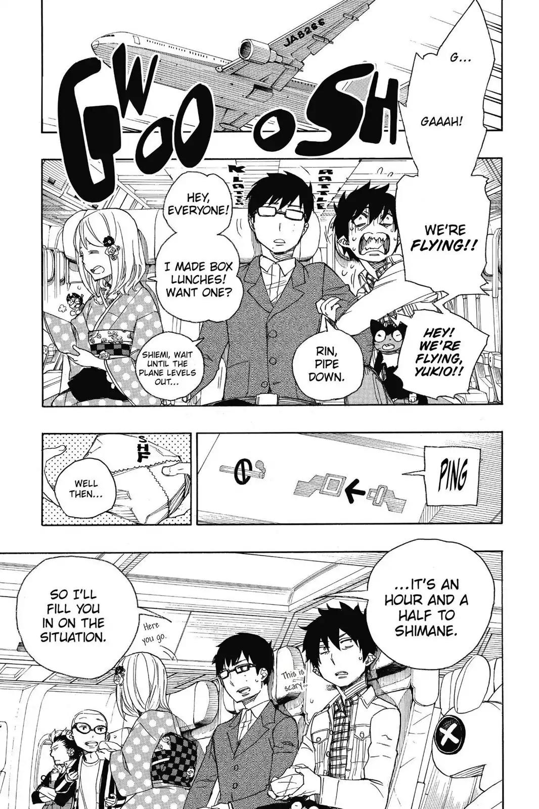 Ao no Exorcist Chapter 50 page 11 - Chapter 50: The Most Important Thing to Me