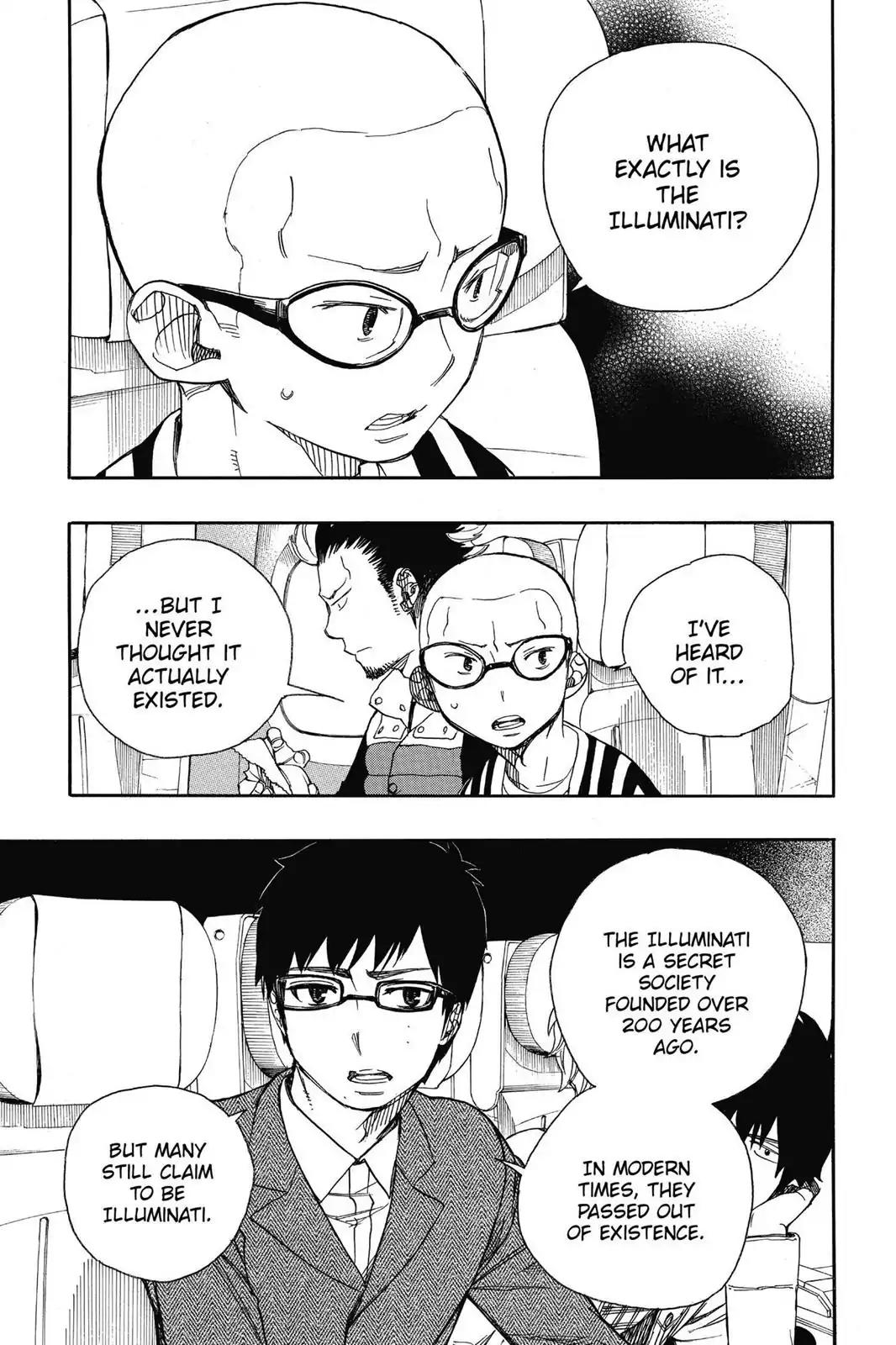 Ao no Exorcist Chapter 50 page 13 - Chapter 50: The Most Important Thing to Me