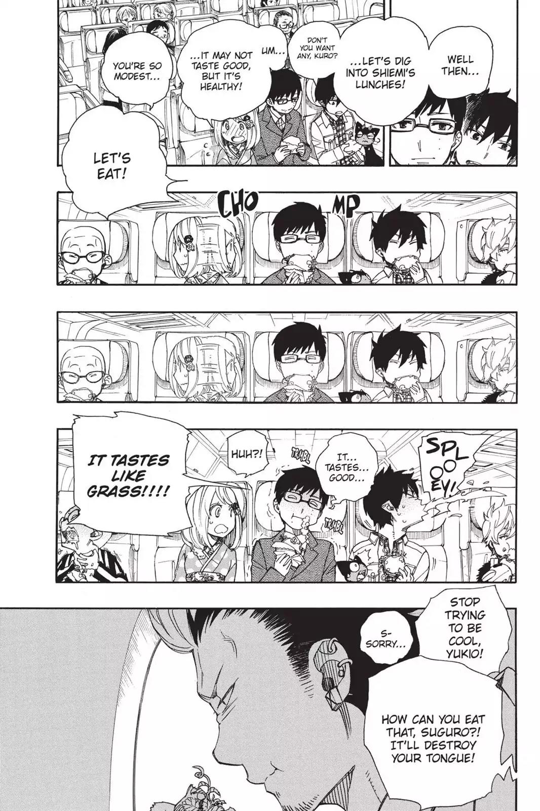 Ao no Exorcist Chapter 50 page 17 - Chapter 50: The Most Important Thing to Me