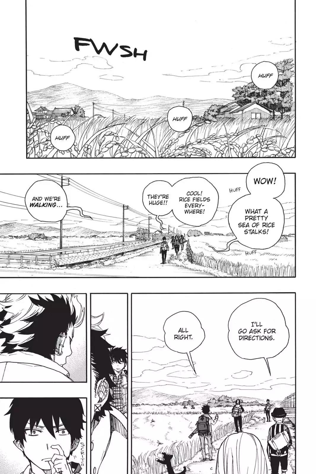 Ao no Exorcist Chapter 50 page 19 - Chapter 50: The Most Important Thing to Me