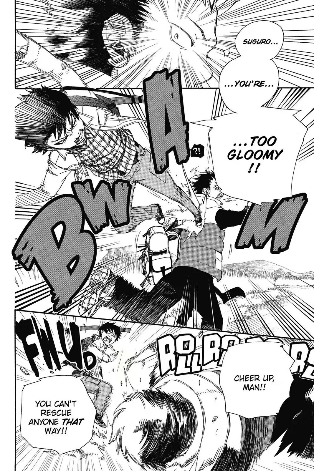 Ao no Exorcist Chapter 50 page 20 - Chapter 50: The Most Important Thing to Me