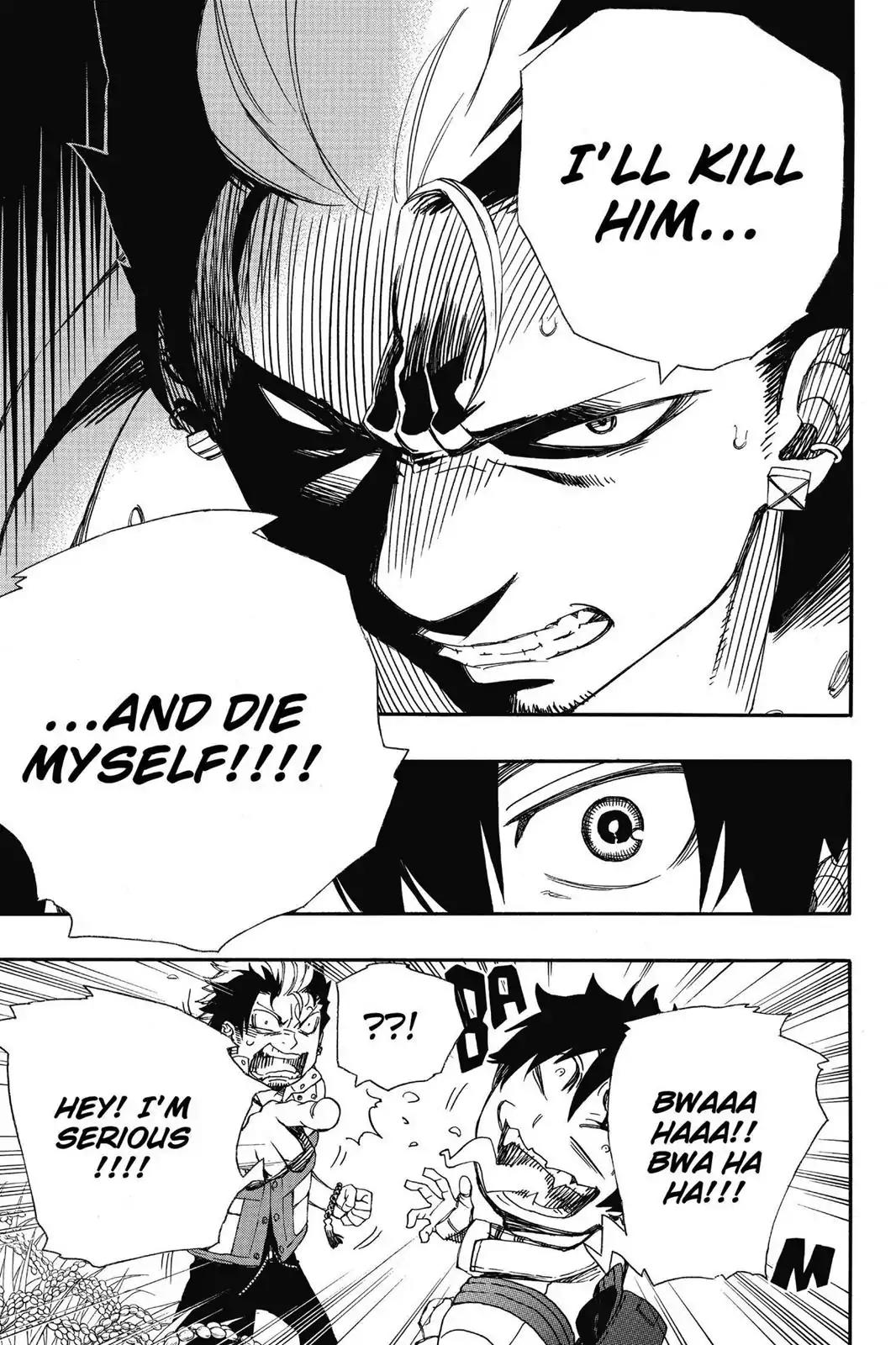 Ao no Exorcist Chapter 50 page 23 - Chapter 50: The Most Important Thing to Me