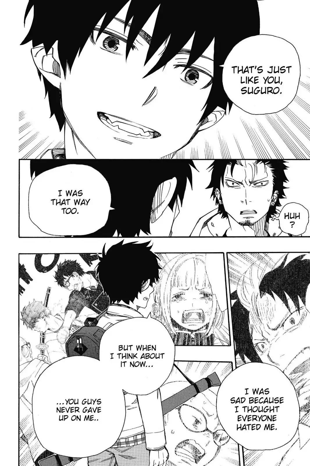 Ao no Exorcist Chapter 50 page 24 - Chapter 50: The Most Important Thing to Me