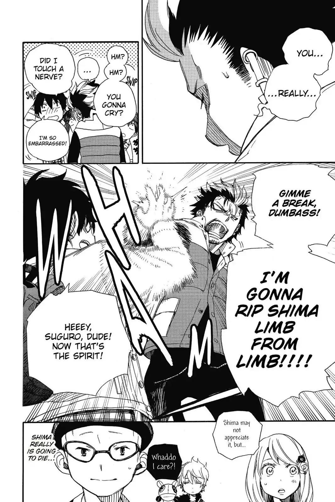 Ao no Exorcist Chapter 50 page 26 - Chapter 50: The Most Important Thing to Me