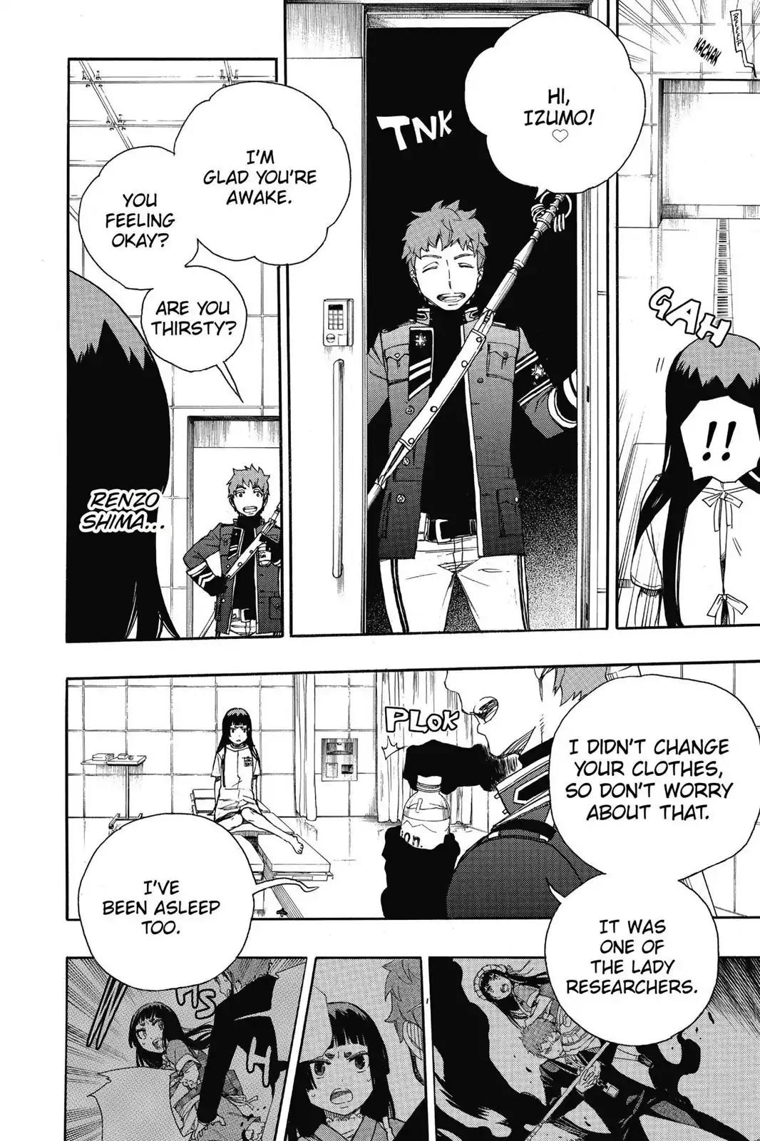 Ao no Exorcist Chapter 50 page 32 - Chapter 50: The Most Important Thing to Me