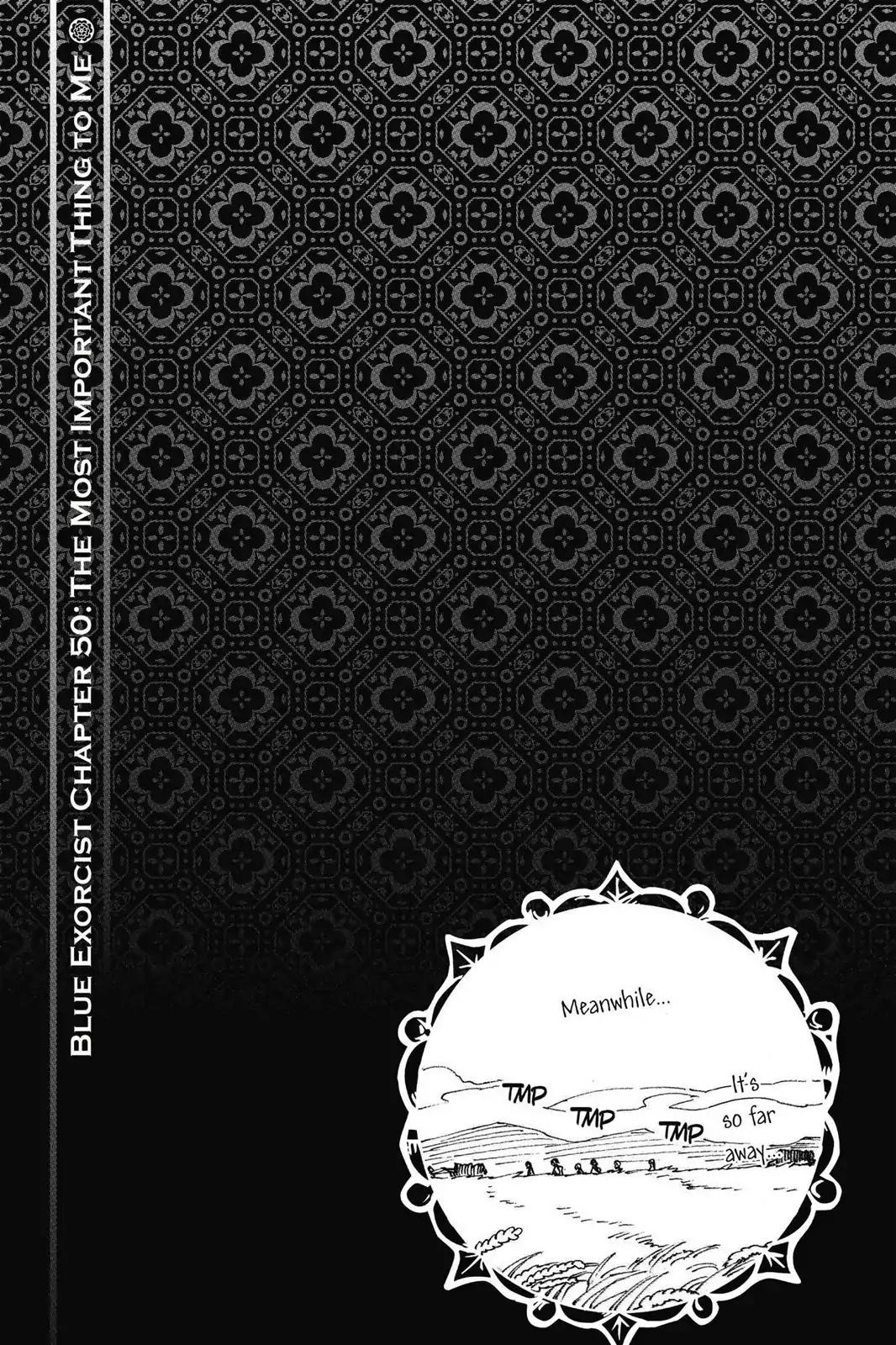Ao no Exorcist Chapter 50 page 36 - Chapter 50: The Most Important Thing to Me