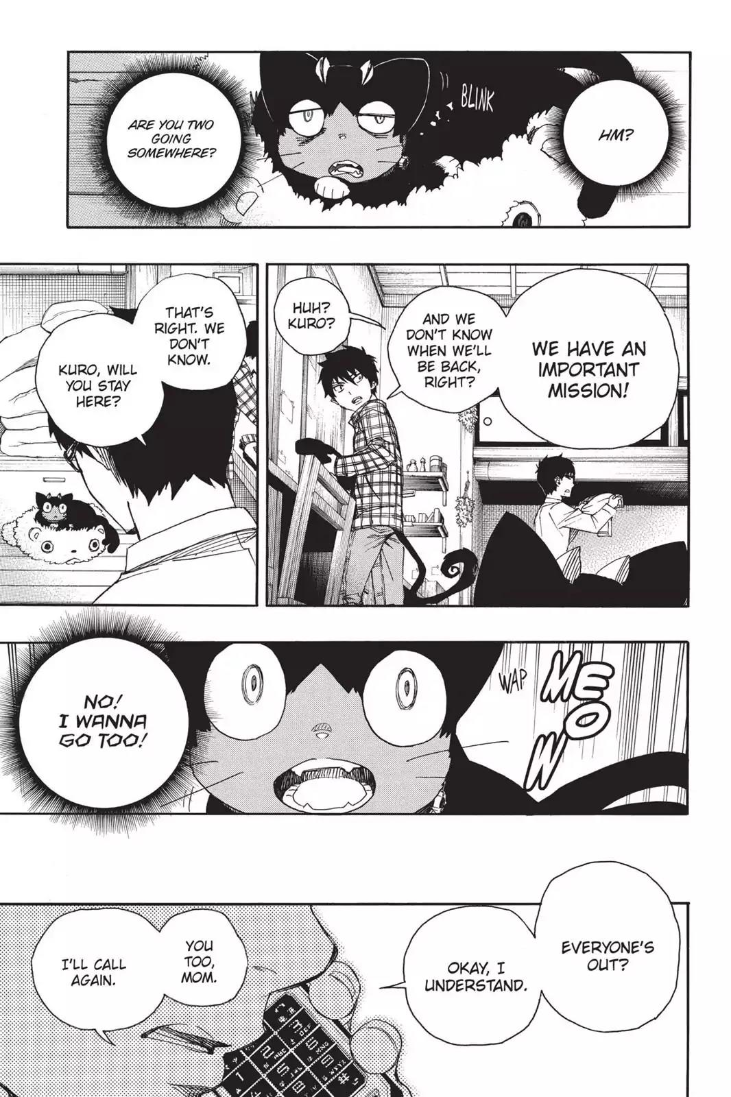 Ao no Exorcist Chapter 50 page 5 - Chapter 50: The Most Important Thing to Me