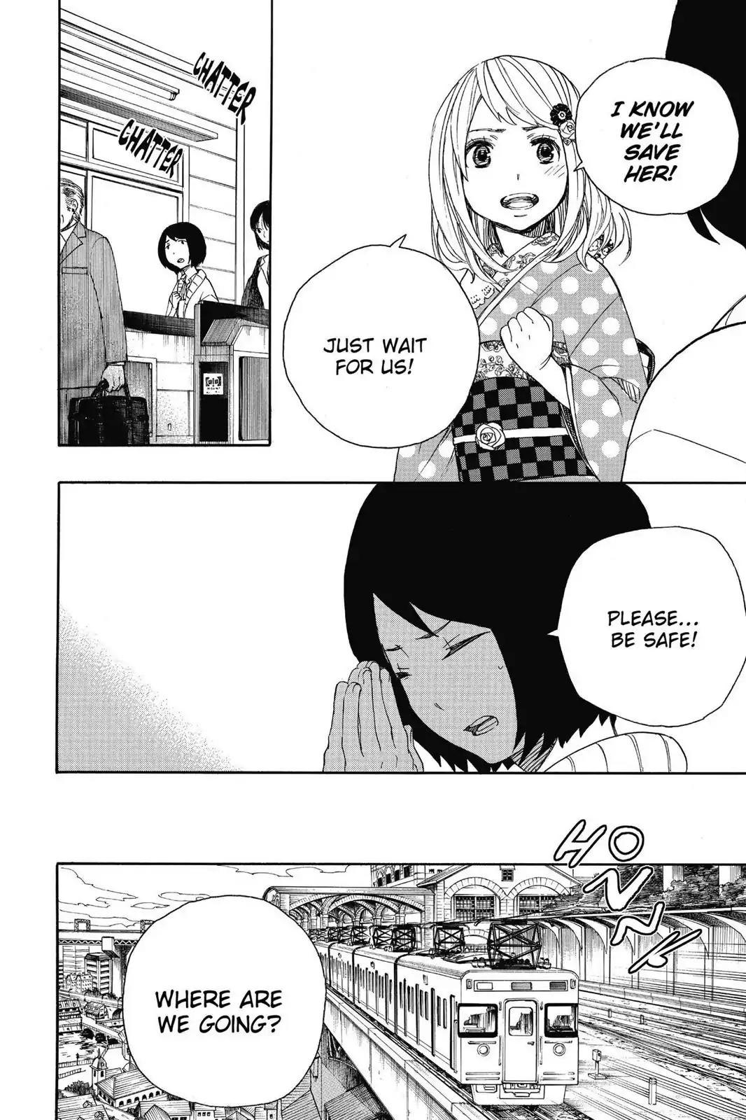 Ao no Exorcist Chapter 50 page 8 - Chapter 50: The Most Important Thing to Me