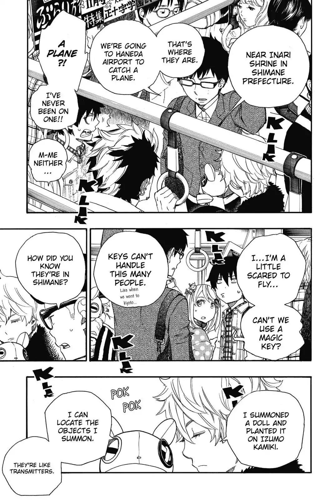 Ao no Exorcist Chapter 50 page 9 - Chapter 50: The Most Important Thing to Me