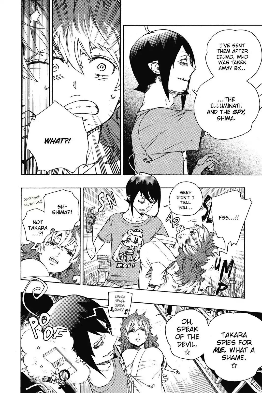Ao no Exorcist Chapter 51 page 12 - Chapter 51: A Fool Is the One Who Is Tricked