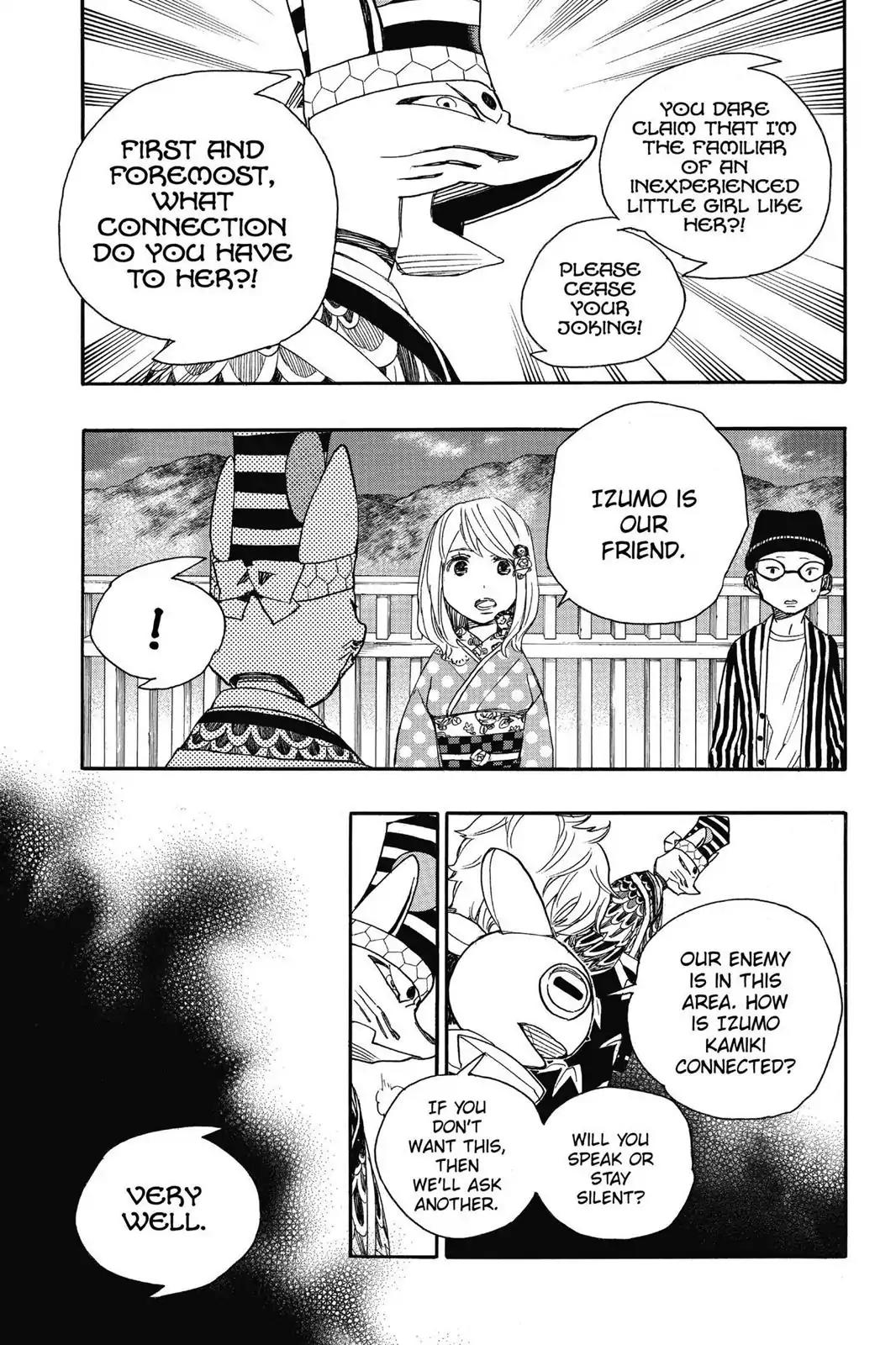 Ao no Exorcist Chapter 51 page 24 - Chapter 51: A Fool Is the One Who Is Tricked
