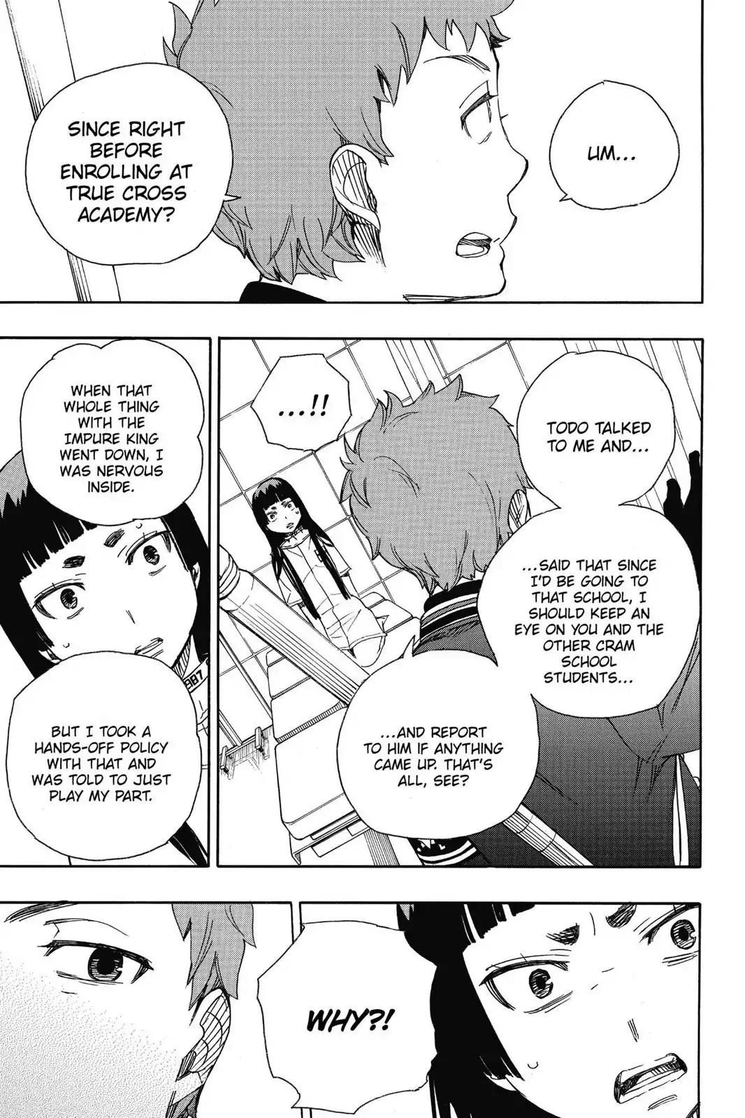 Ao no Exorcist Chapter 51 page 26 - Chapter 51: A Fool Is the One Who Is Tricked