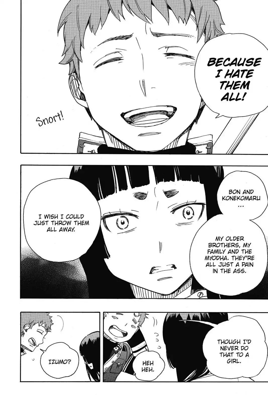 Ao no Exorcist Chapter 51 page 27 - Chapter 51: A Fool Is the One Who Is Tricked