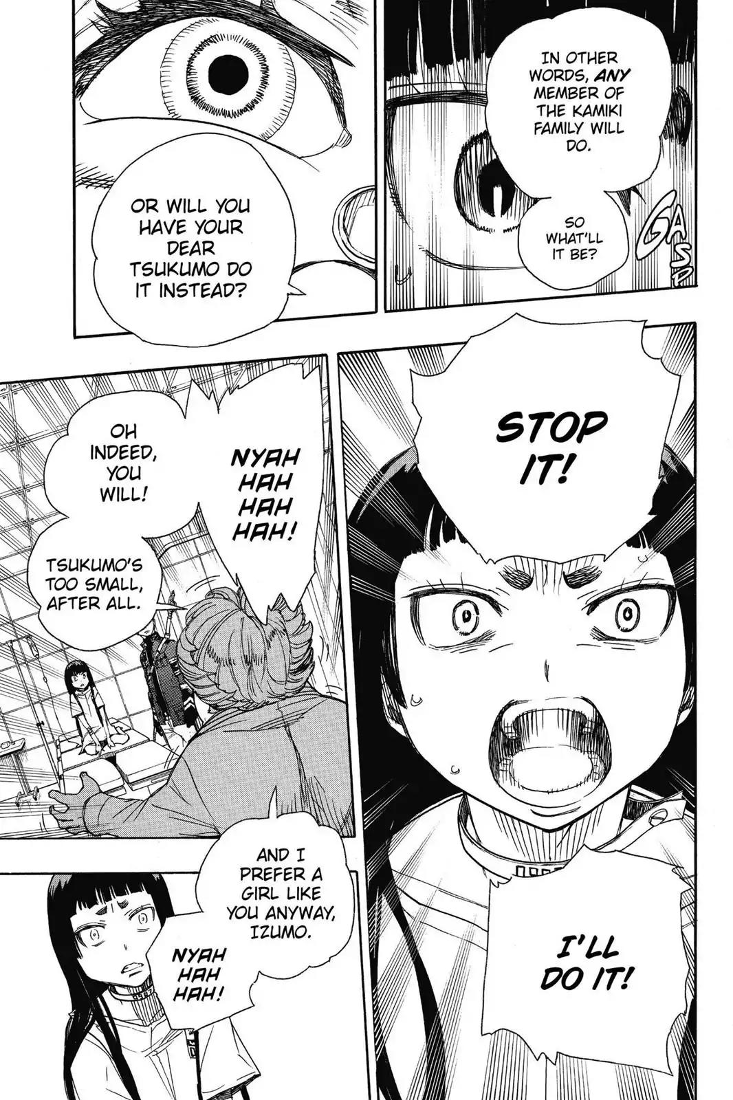 Ao no Exorcist Chapter 51 page 7 - Chapter 51: A Fool Is the One Who Is Tricked