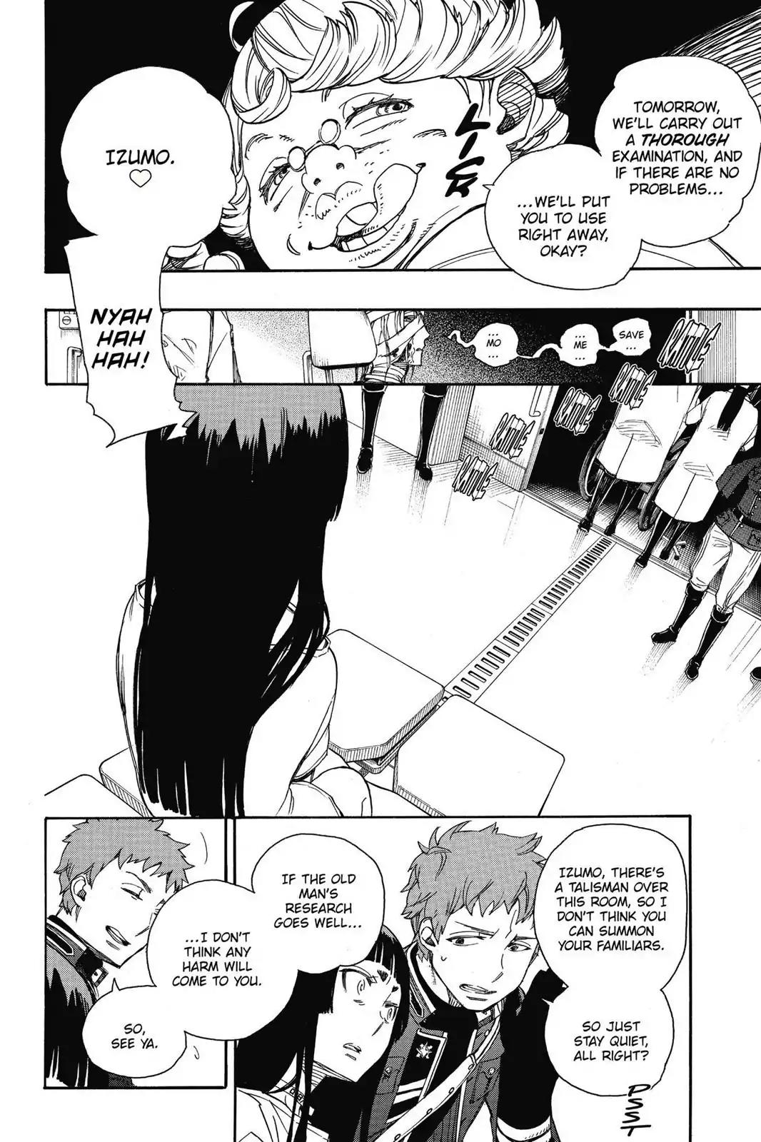 Ao no Exorcist Chapter 51 page 8 - Chapter 51: A Fool Is the One Who Is Tricked