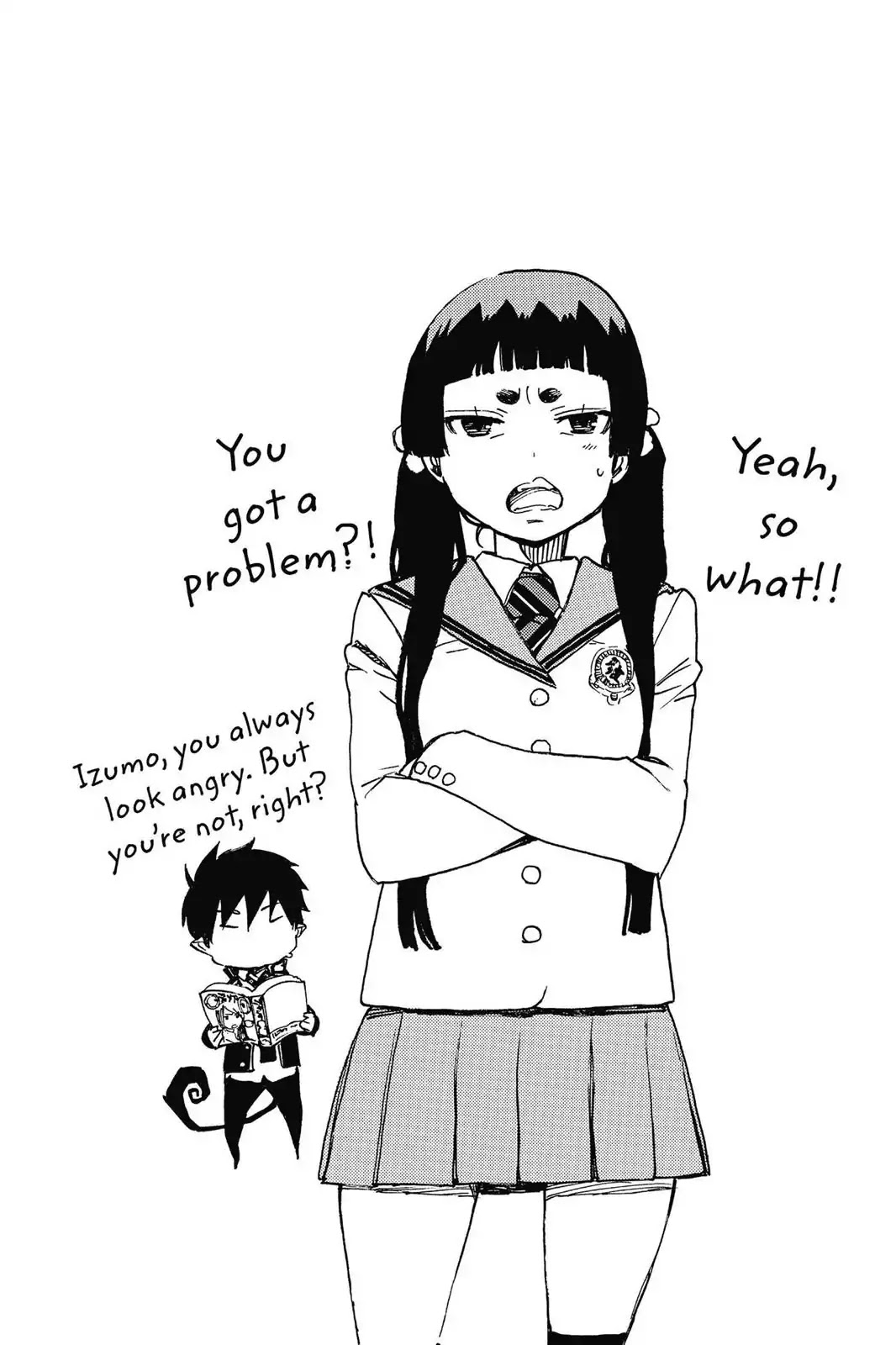 Ao no Exorcist Chapter 52.5 page 6 - Vol.12 Chapter Bonus: An Illustrated Guide to Demons (1)