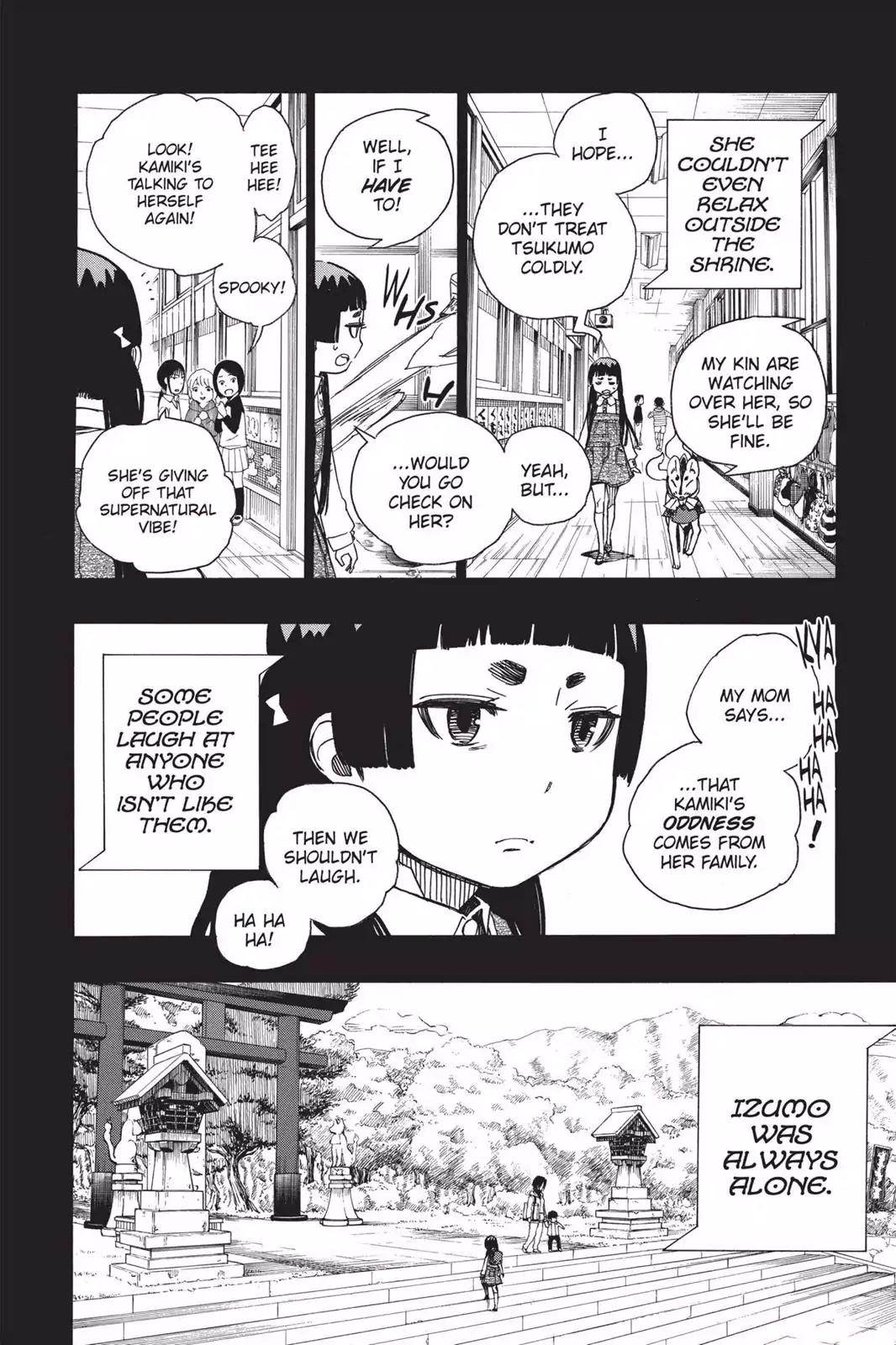Ao no Exorcist Chapter 52 page 14 - Chapter 52: I Can't Rely on Anyone