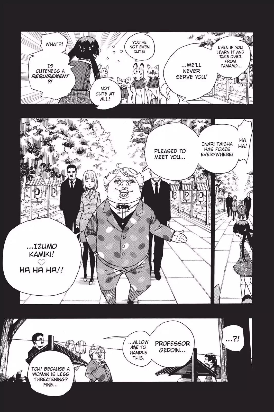 Ao no Exorcist Chapter 52 page 17 - Chapter 52: I Can't Rely on Anyone