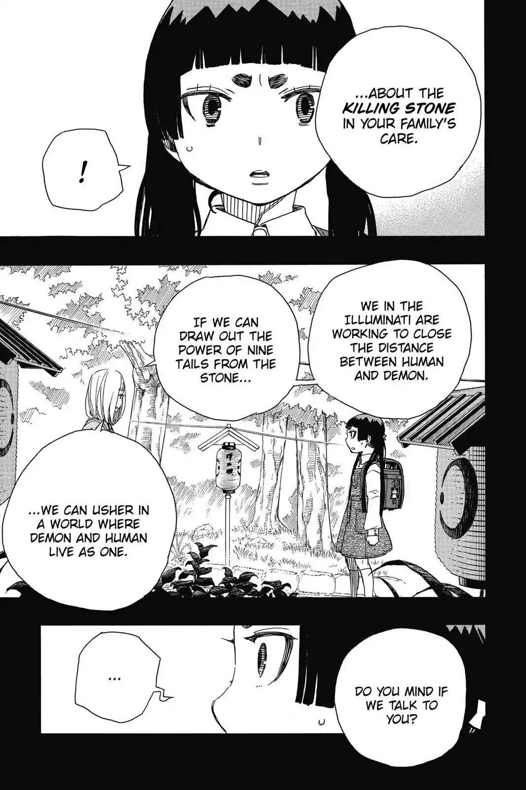 Ao no Exorcist Chapter 52 page 19 - Chapter 52: I Can't Rely on Anyone