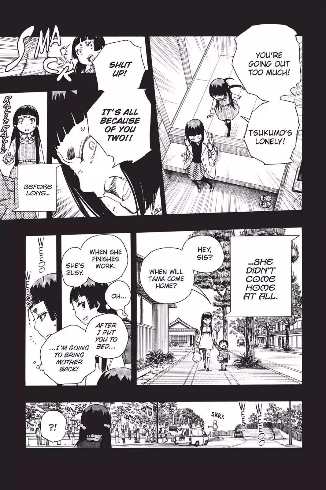 Ao no Exorcist Chapter 52 page 25 - Chapter 52: I Can't Rely on Anyone