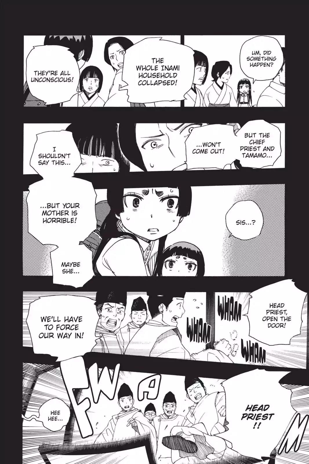 Ao no Exorcist Chapter 52 page 26 - Chapter 52: I Can't Rely on Anyone