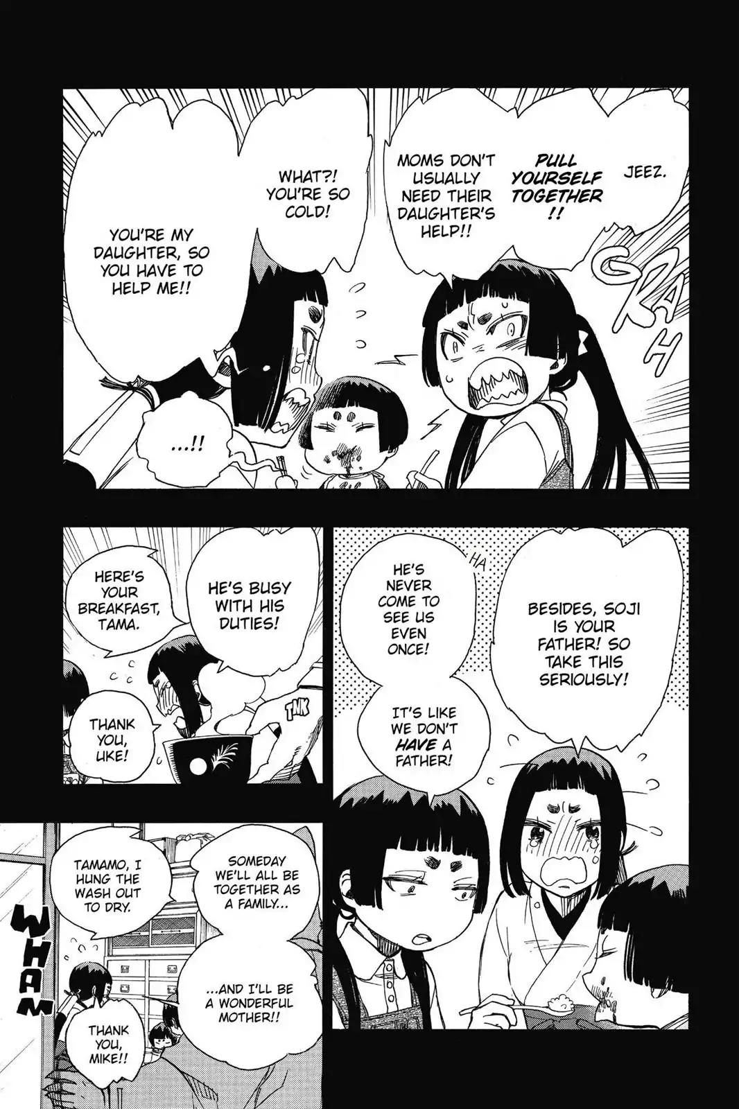 Ao no Exorcist Chapter 52 page 7 - Chapter 52: I Can't Rely on Anyone