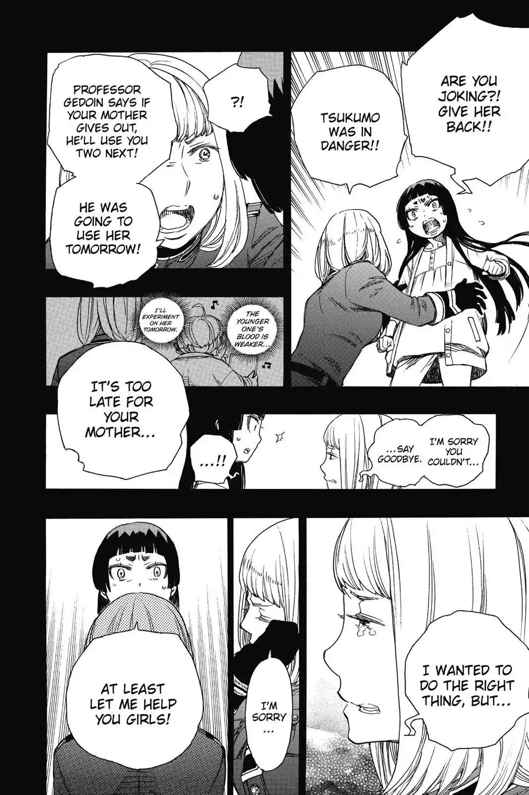Ao no Exorcist Chapter 53 page 22 - Chapter 53: This Is the Real Me