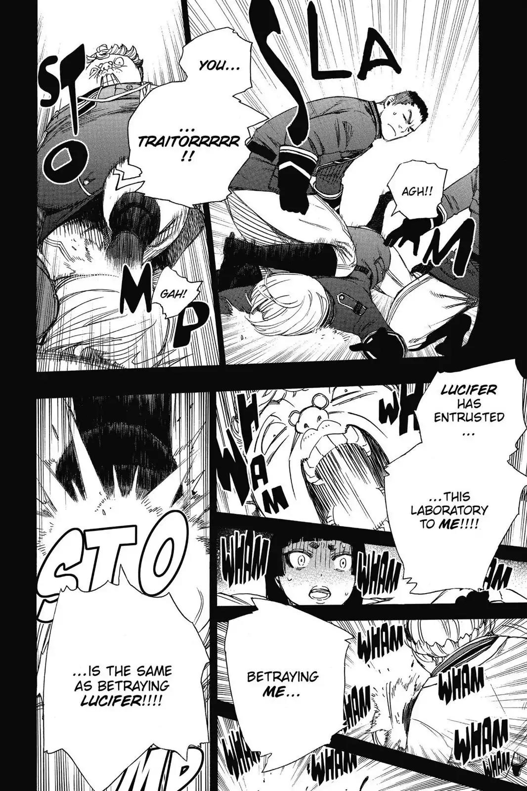 Ao no Exorcist Chapter 53 page 28 - Chapter 53: This Is the Real Me