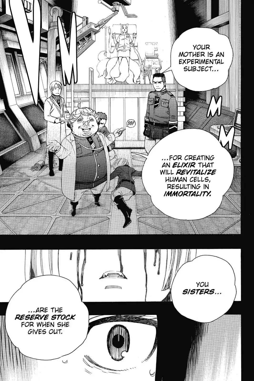 Ao no Exorcist Chapter 53 page 34 - Chapter 53: This Is the Real Me