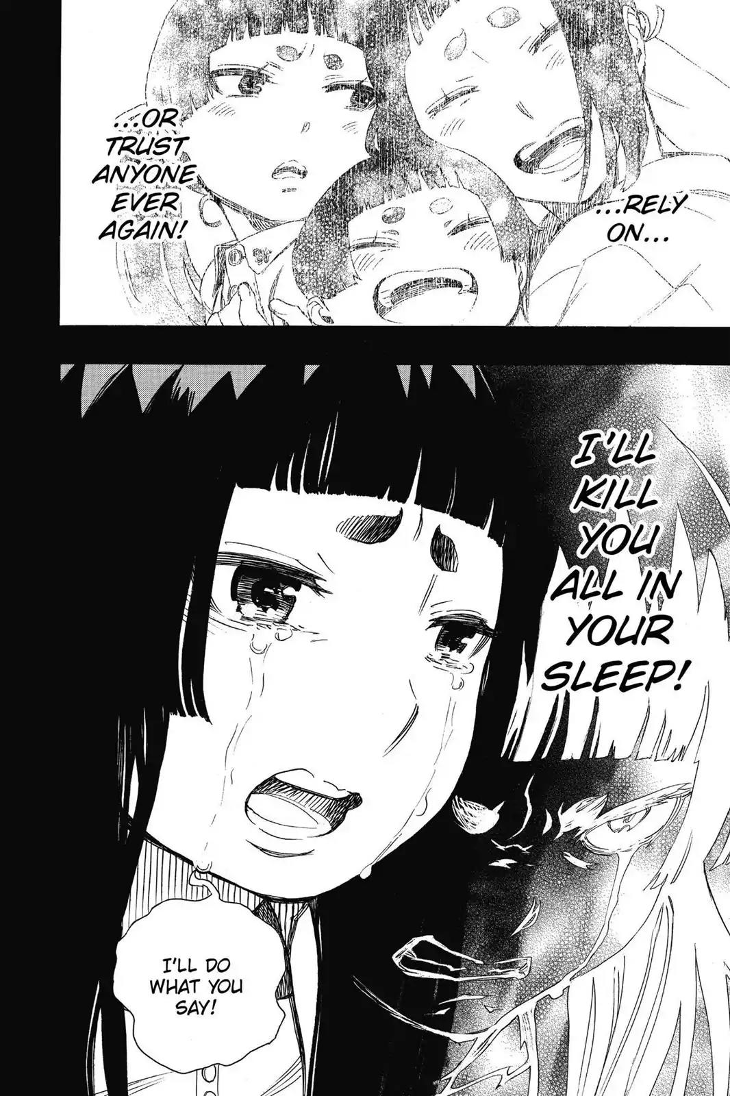Ao no Exorcist Chapter 53 page 37 - Chapter 53: This Is the Real Me