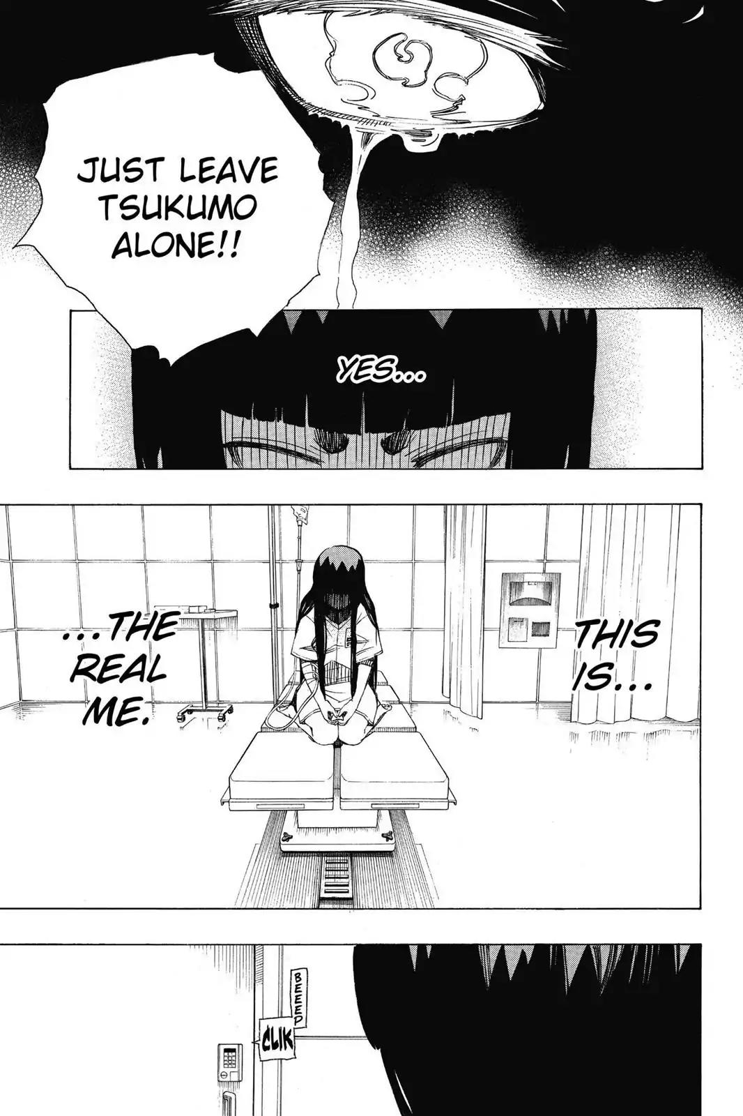 Ao no Exorcist Chapter 53 page 38 - Chapter 53: This Is the Real Me