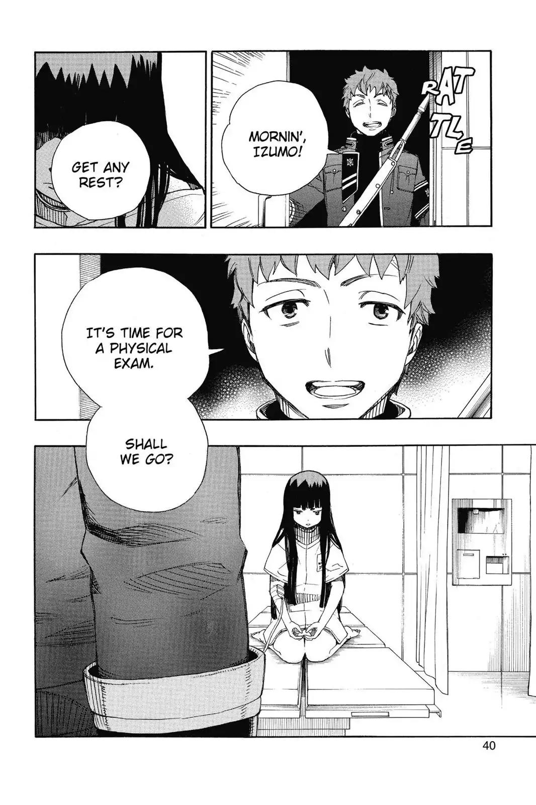 Ao no Exorcist Chapter 53 page 39 - Chapter 53: This Is the Real Me
