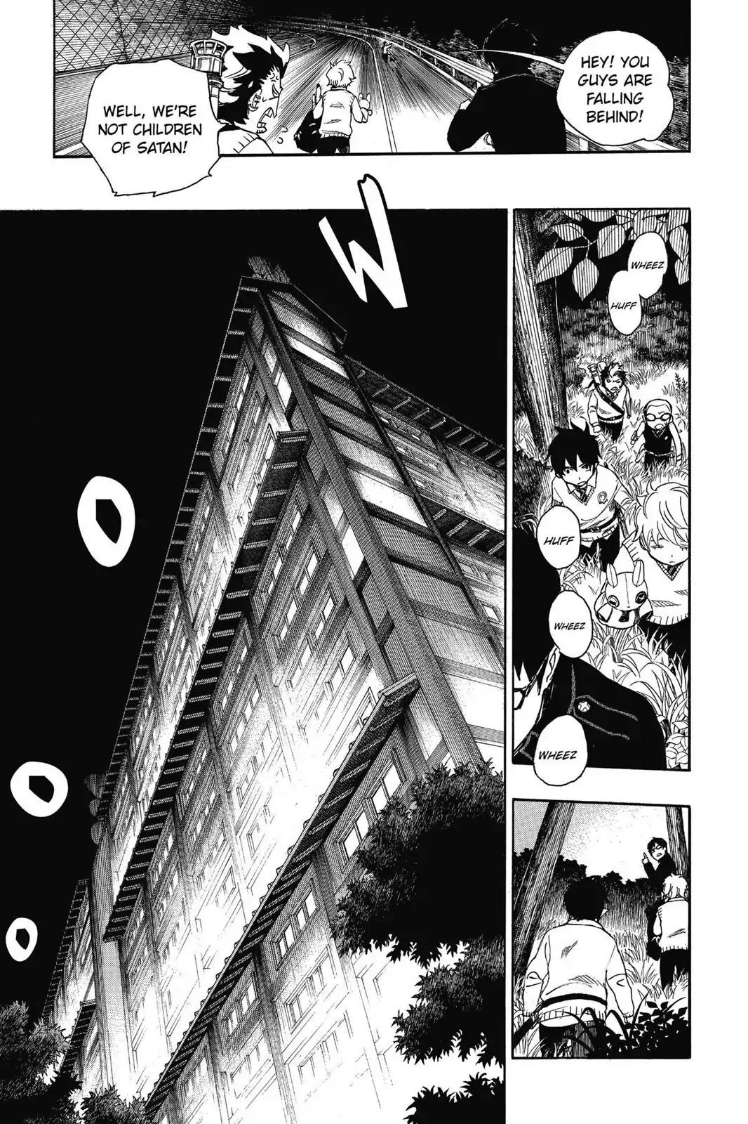 Ao no Exorcist Chapter 54 page 18 - Chapter 54: I'm Not Going Back to the Order