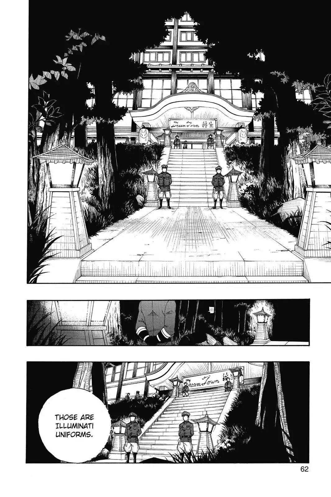 Ao no Exorcist Chapter 54 page 19 - Chapter 54: I'm Not Going Back to the Order