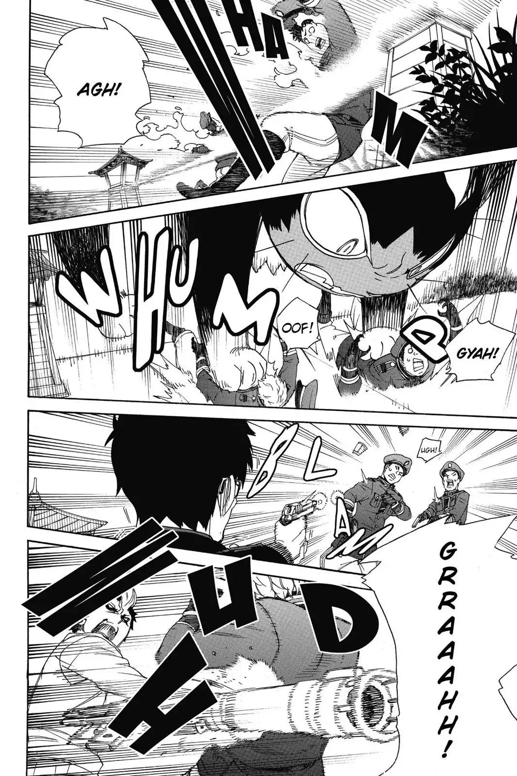Ao no Exorcist Chapter 54 page 27 - Chapter 54: I'm Not Going Back to the Order