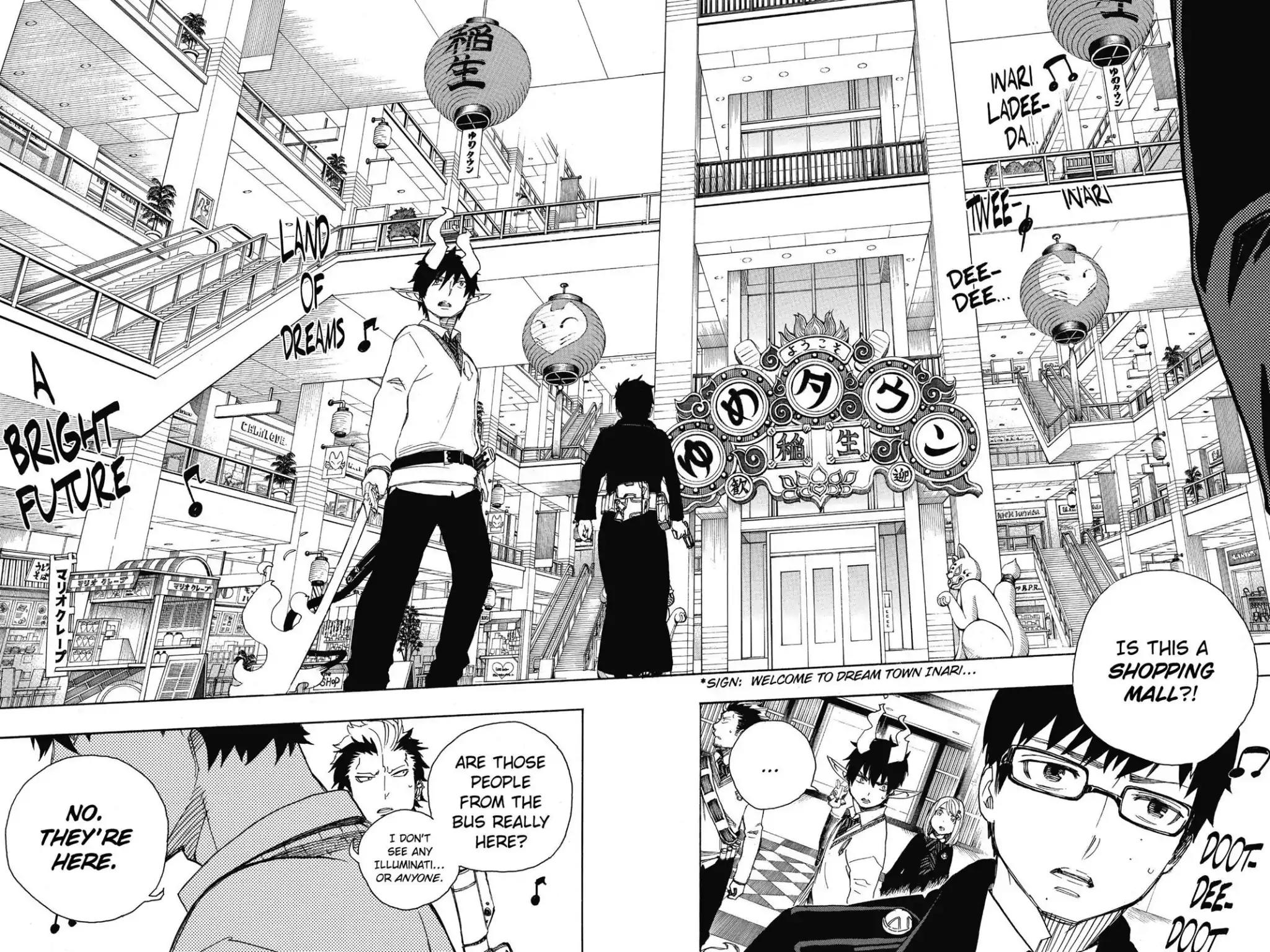 Ao no Exorcist Chapter 54 page 29 - Chapter 54: I'm Not Going Back to the Order