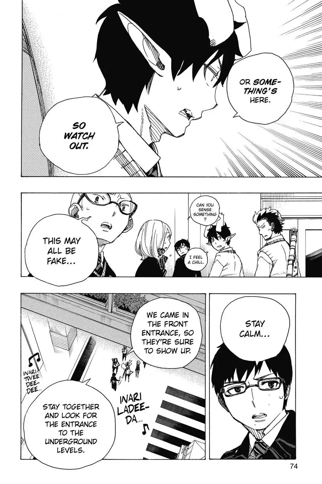 Ao no Exorcist Chapter 54 page 30 - Chapter 54: I'm Not Going Back to the Order