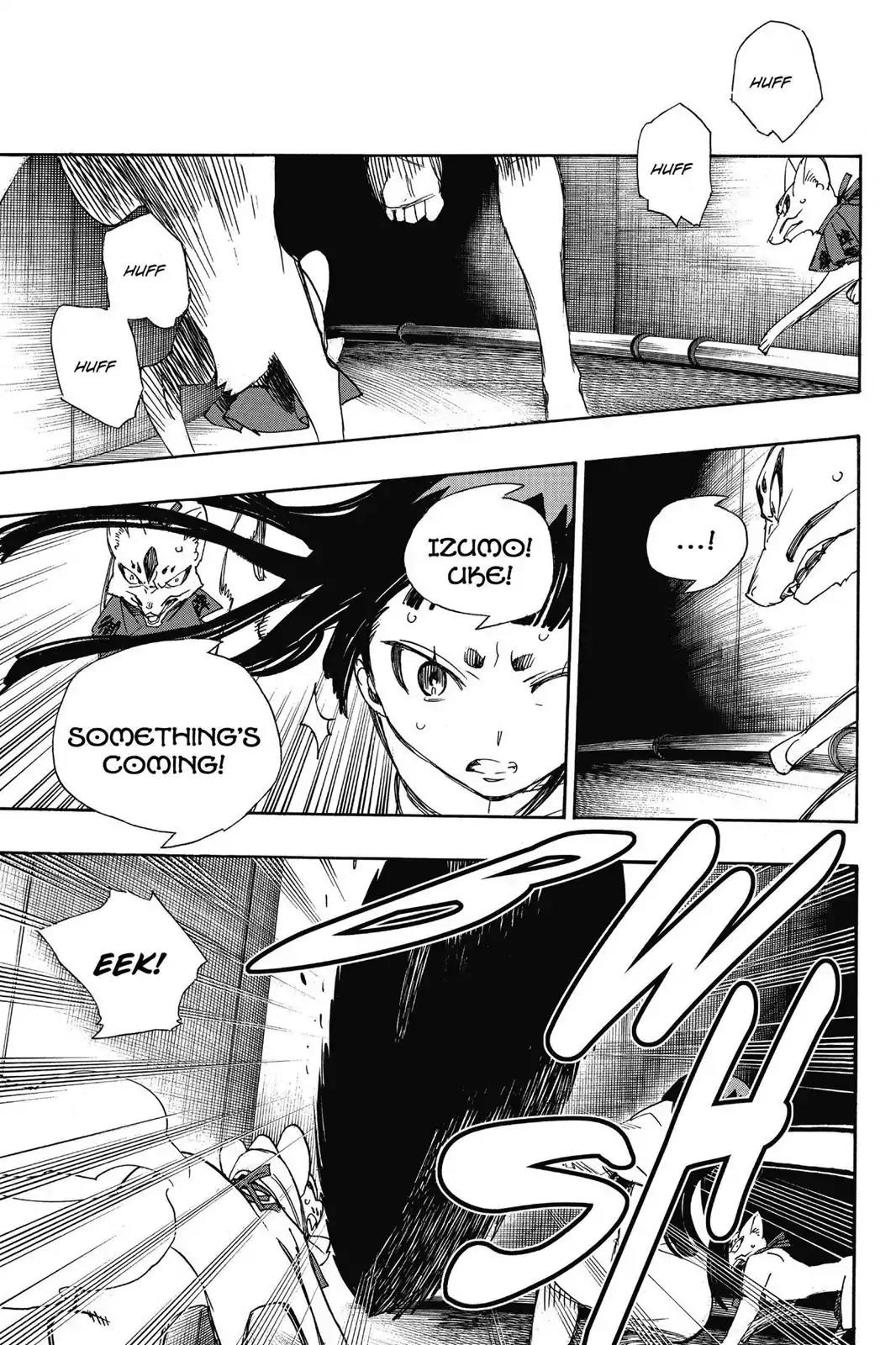 Ao no Exorcist Chapter 54 page 31 - Chapter 54: I'm Not Going Back to the Order