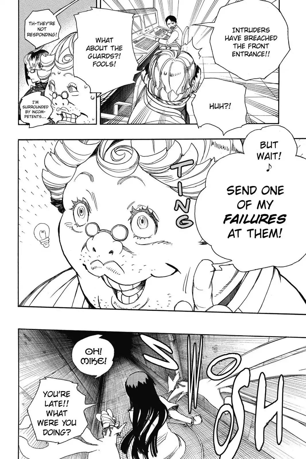 Ao no Exorcist Chapter 54 page 9 - Chapter 54: I'm Not Going Back to the Order