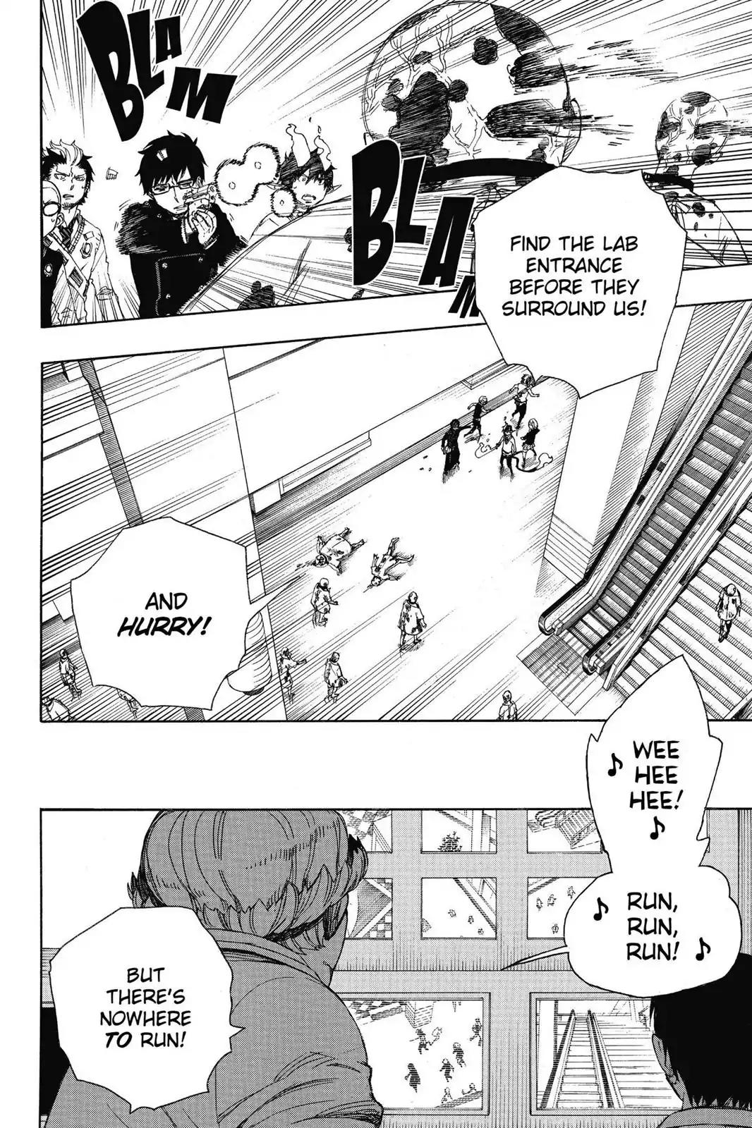 Ao no Exorcist Chapter 55 page 12 - Chapter 55: Like Siblings