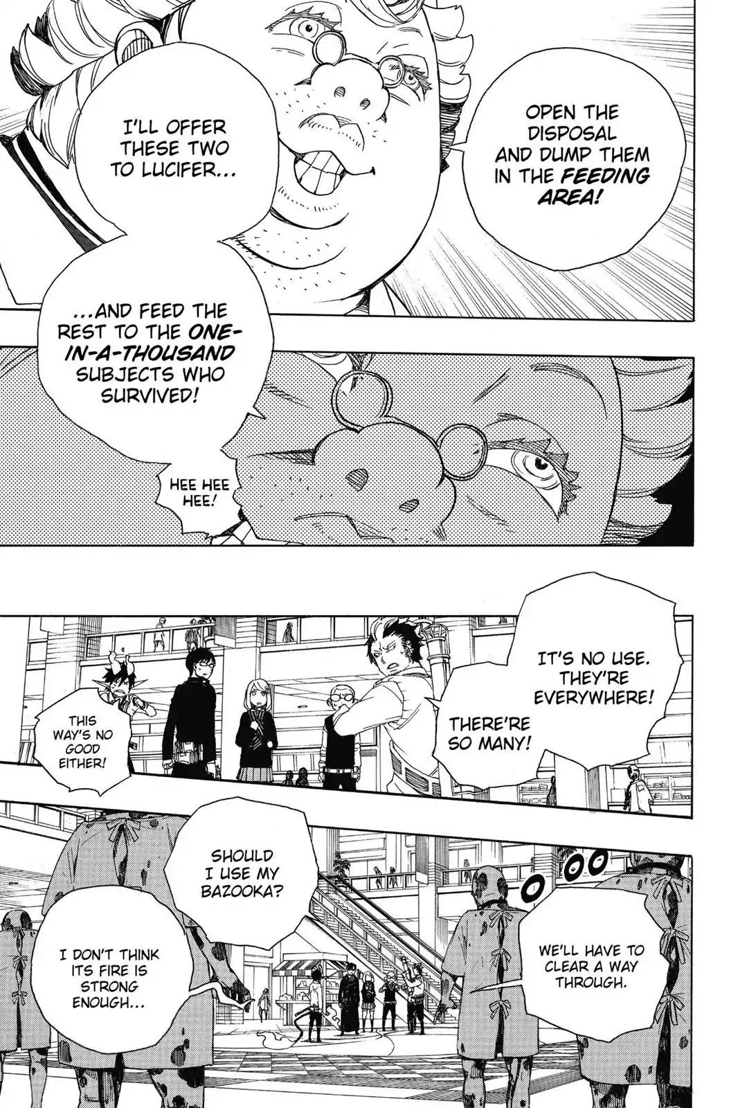 Ao no Exorcist Chapter 55 page 15 - Chapter 55: Like Siblings