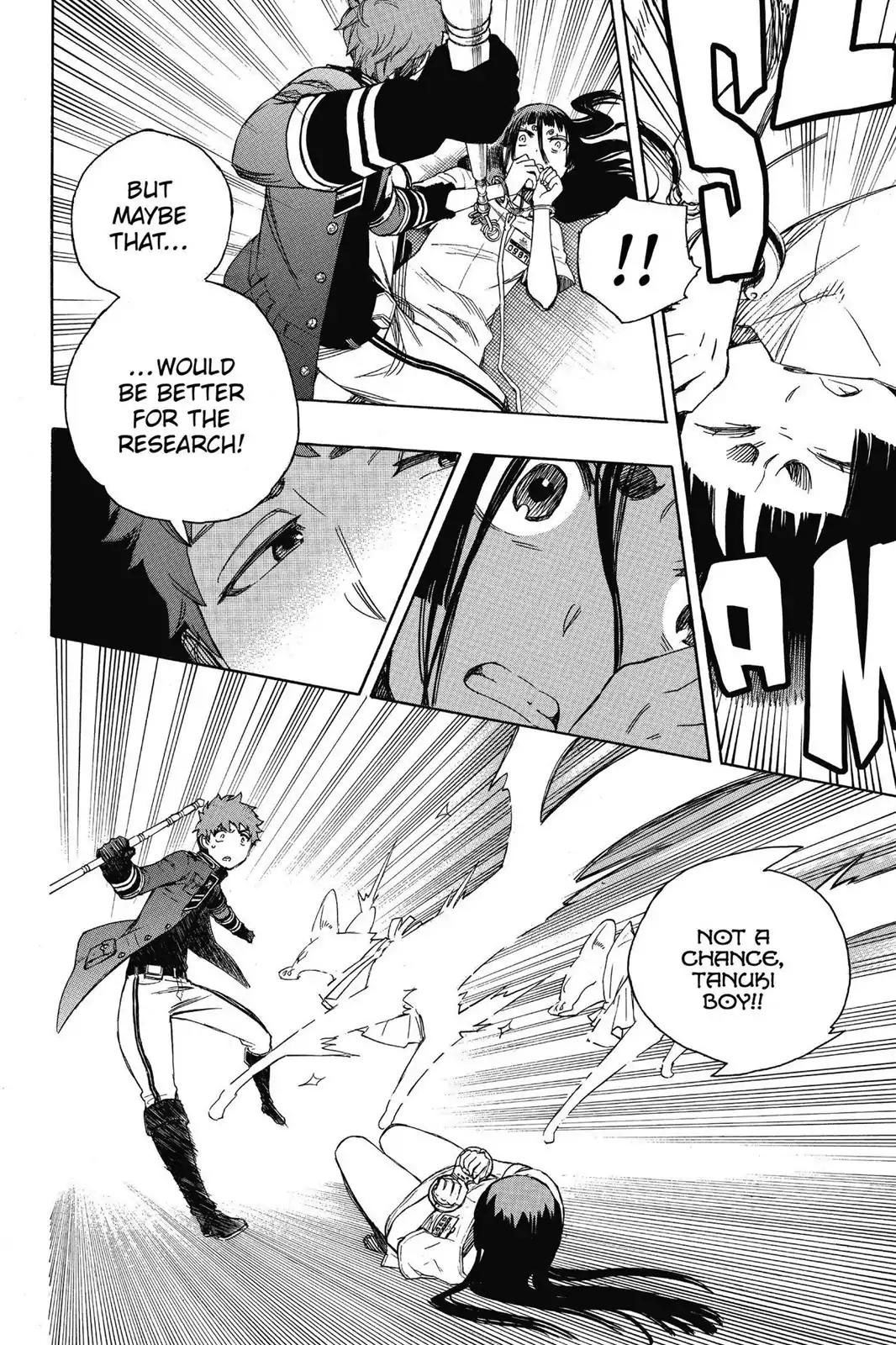 Ao no Exorcist Chapter 55 page 22 - Chapter 55: Like Siblings