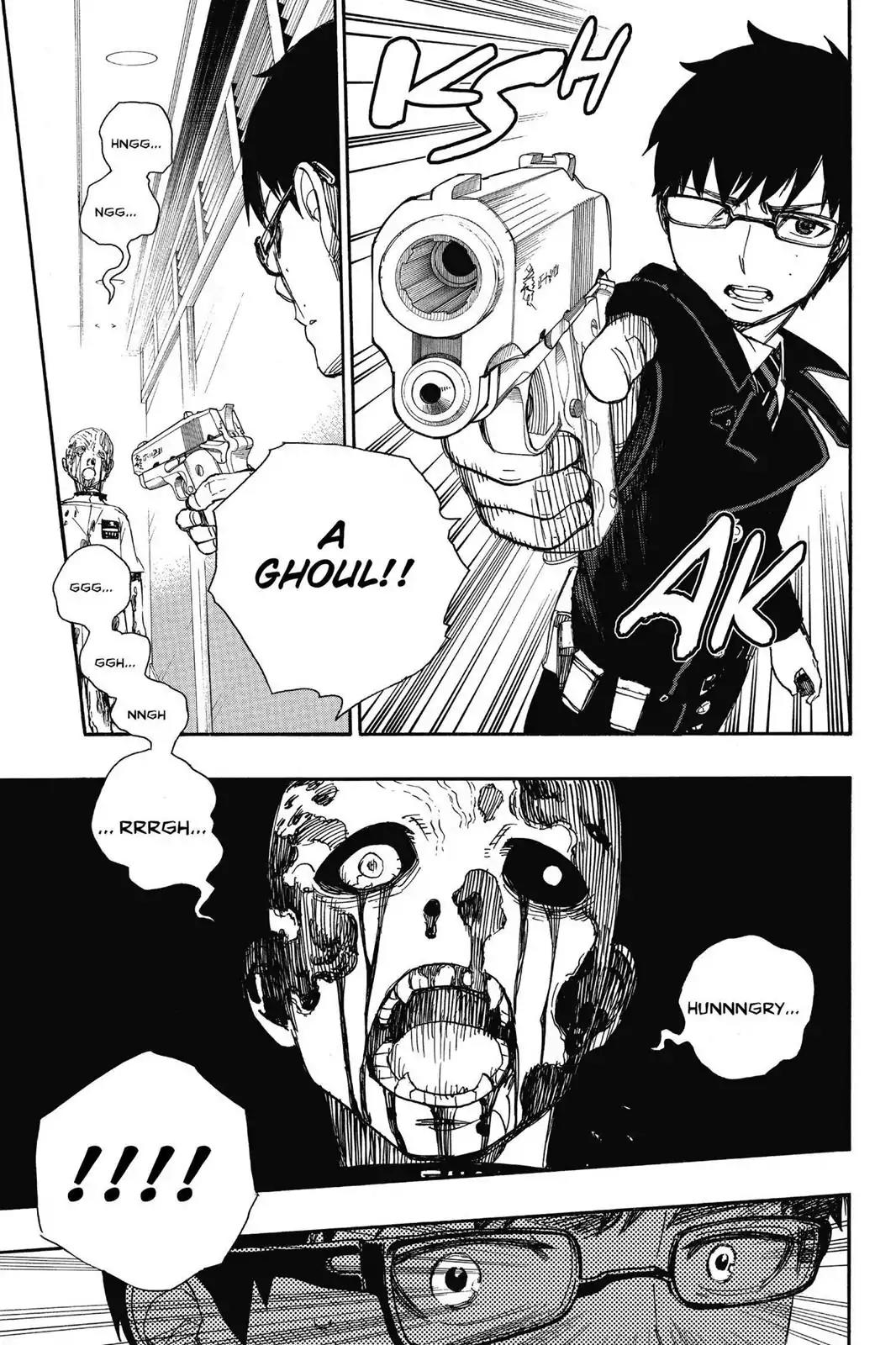 Ao no Exorcist Chapter 55 page 3 - Chapter 55: Like Siblings