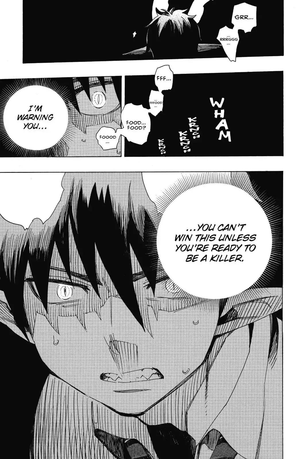 Ao no Exorcist Chapter 55 page 35 - Chapter 55: Like Siblings