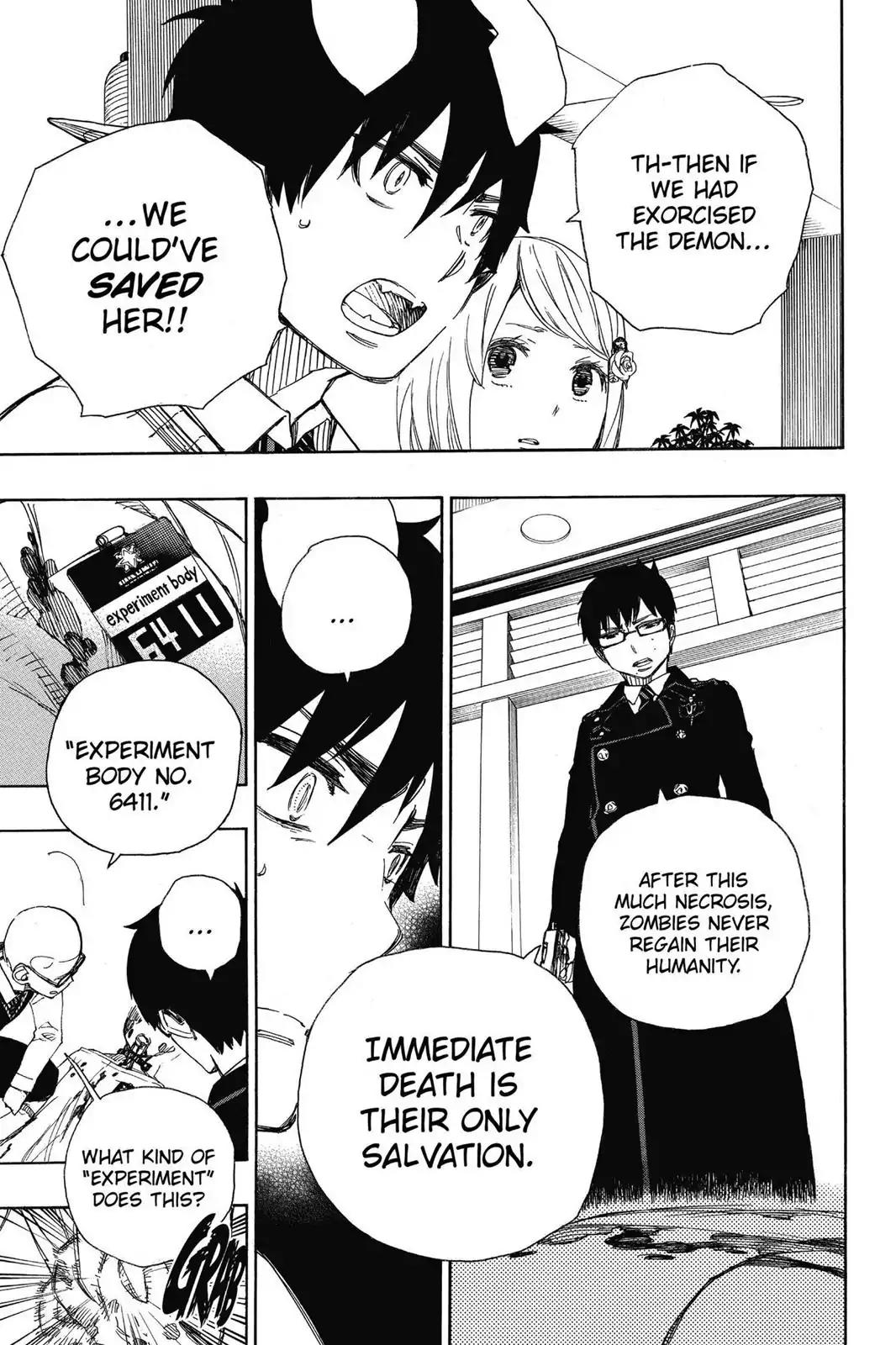 Ao no Exorcist Chapter 55 page 7 - Chapter 55: Like Siblings