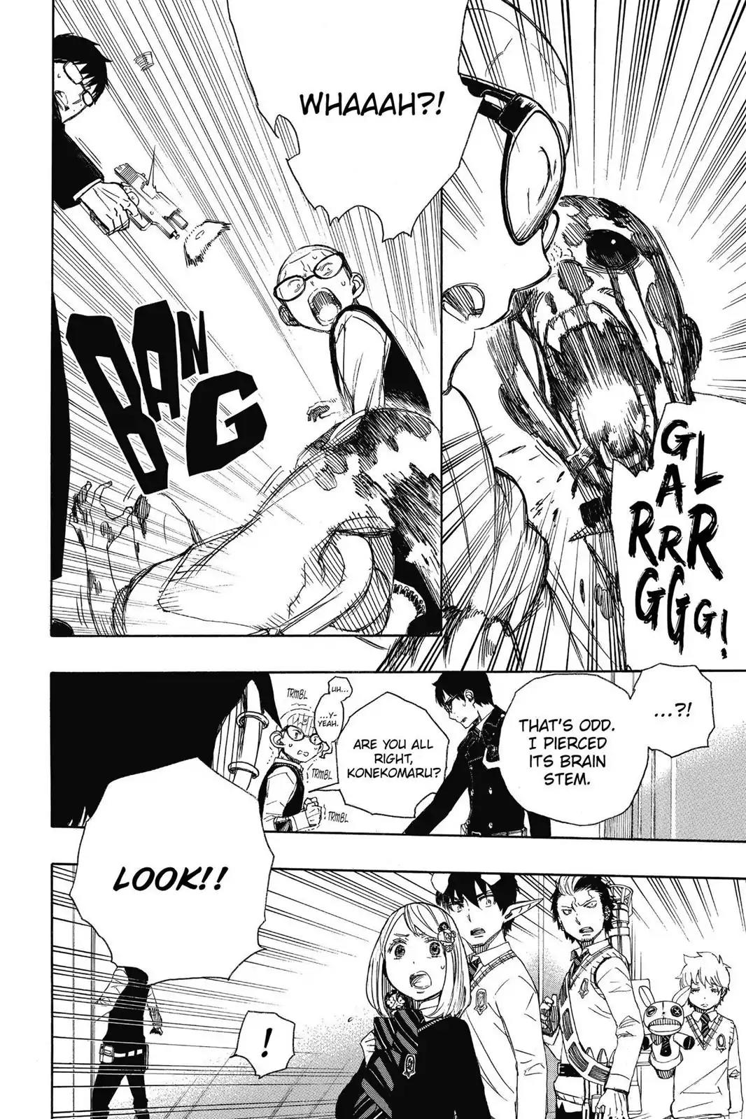 Ao no Exorcist Chapter 55 page 8 - Chapter 55: Like Siblings