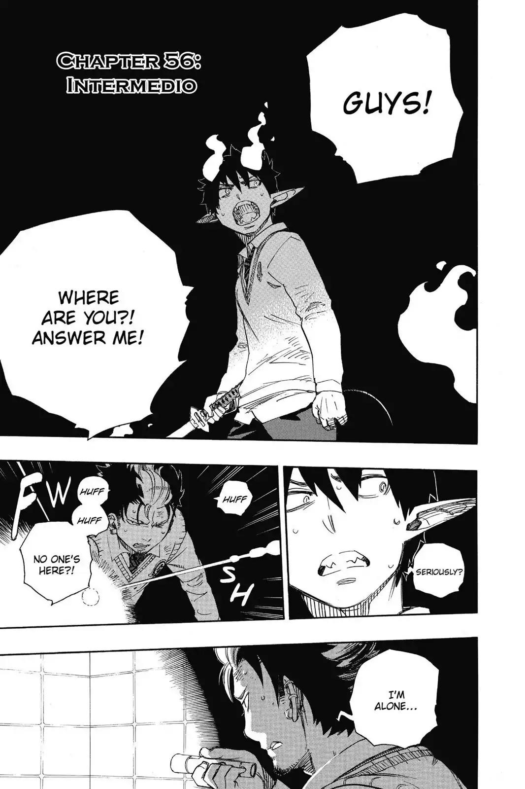 Ao no Exorcist Chapter 56 page 1 - Chapter 56: Intermedio