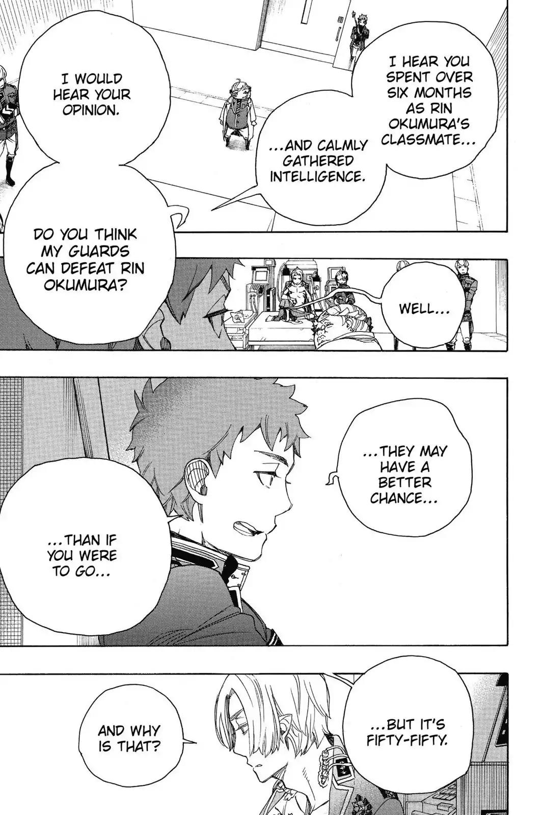 Ao no Exorcist Chapter 56 page 17 - Chapter 56: Intermedio